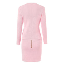 Load image into Gallery viewer, ELLA Pink Sweater Skirt Set