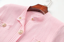 Load image into Gallery viewer, ELLA Pink Sweater Skirt Set