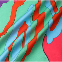 Load image into Gallery viewer, KACEY Multicolour Wrap Mini Dress
