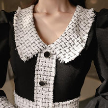 Load image into Gallery viewer, Samantha Black Collared Dress
