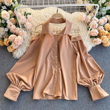 Load image into Gallery viewer, Raja Open Shoulder Blouse
