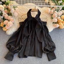 Load image into Gallery viewer, Raja Open Shoulder Blouse
