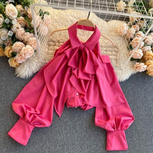 Load image into Gallery viewer, Raja Open Shoulder Blouse
