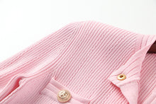 Load image into Gallery viewer, ELLA Pink Sweater Skirt Set
