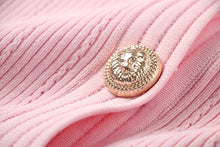 Load image into Gallery viewer, ELLA Pink Sweater Skirt Set
